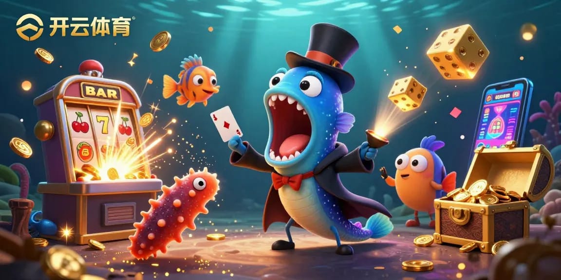Experience the thrill of gambling at 开云体育 with vibrant casino themes and characters bringing excitement.