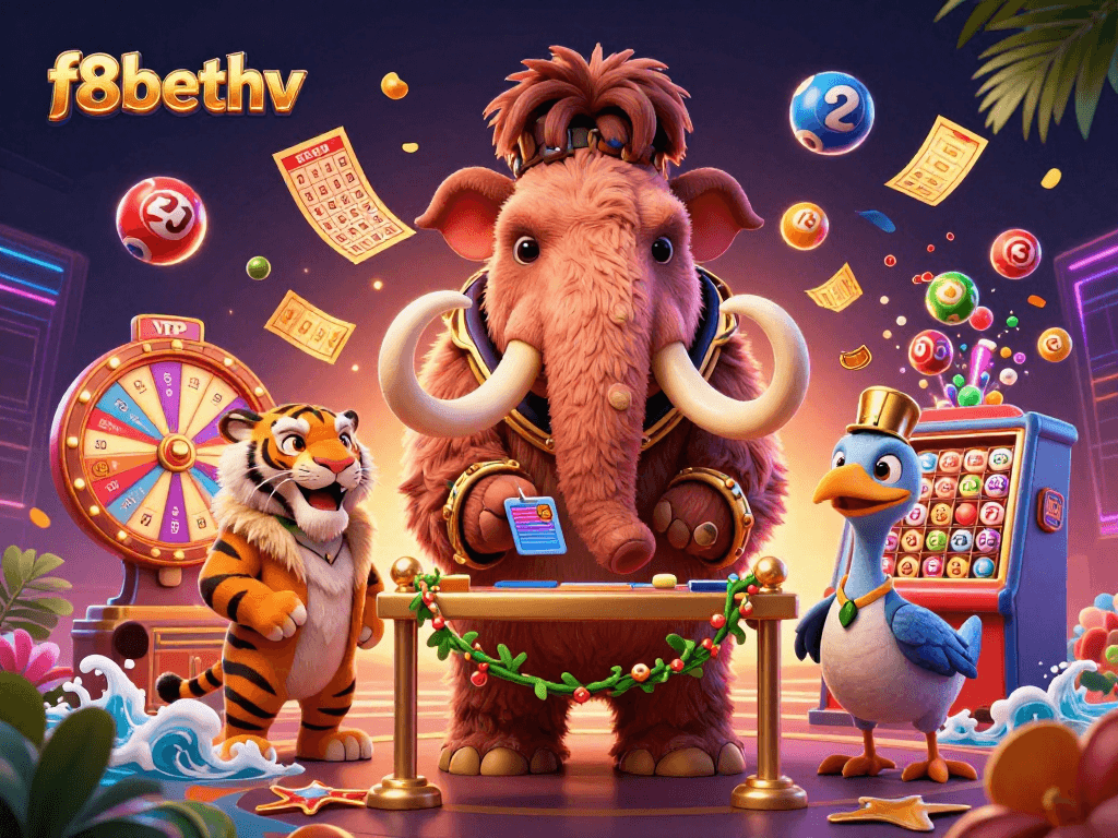 Experience the vibrant world of f8bethv with 3D characters and dynamic gambling action.