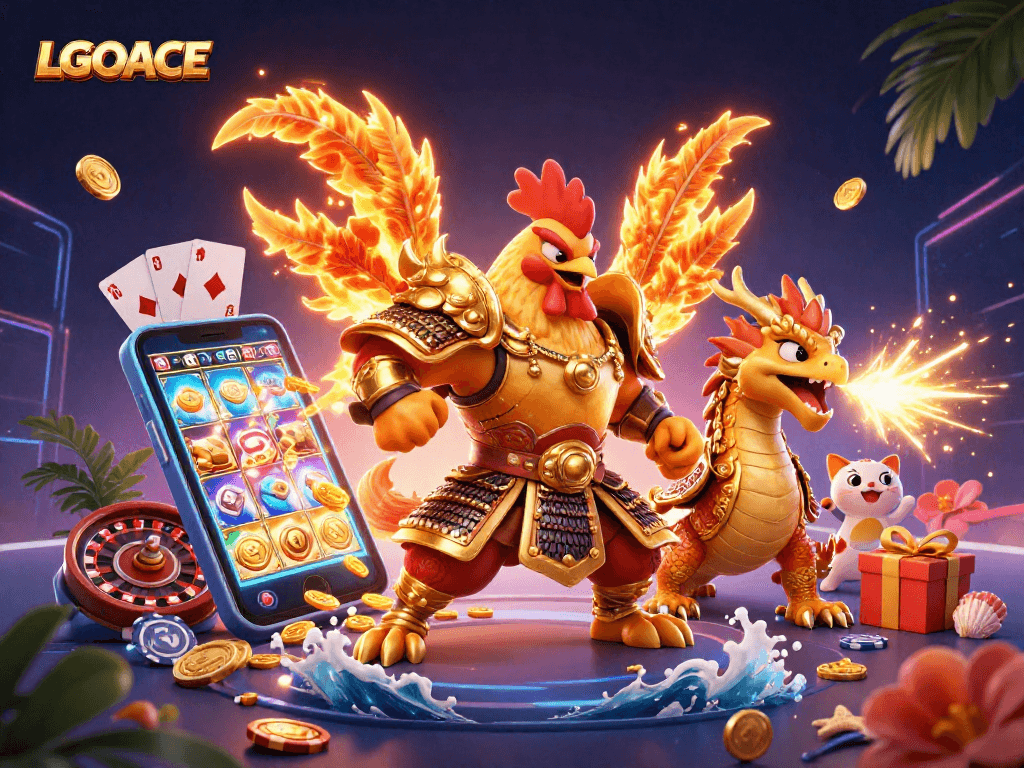 Experience the thrill of gaming at LGOACE with dynamic slot games and winning opportunities.