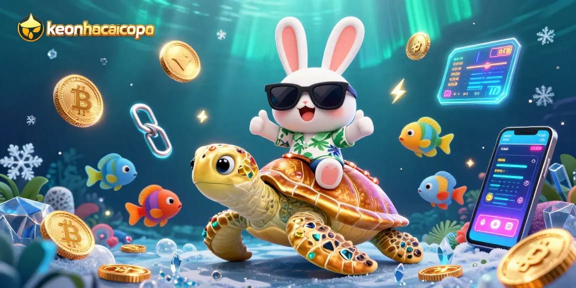 Experience the excitement of keonhacaicopa with vibrant colors and engaging casino graphics.