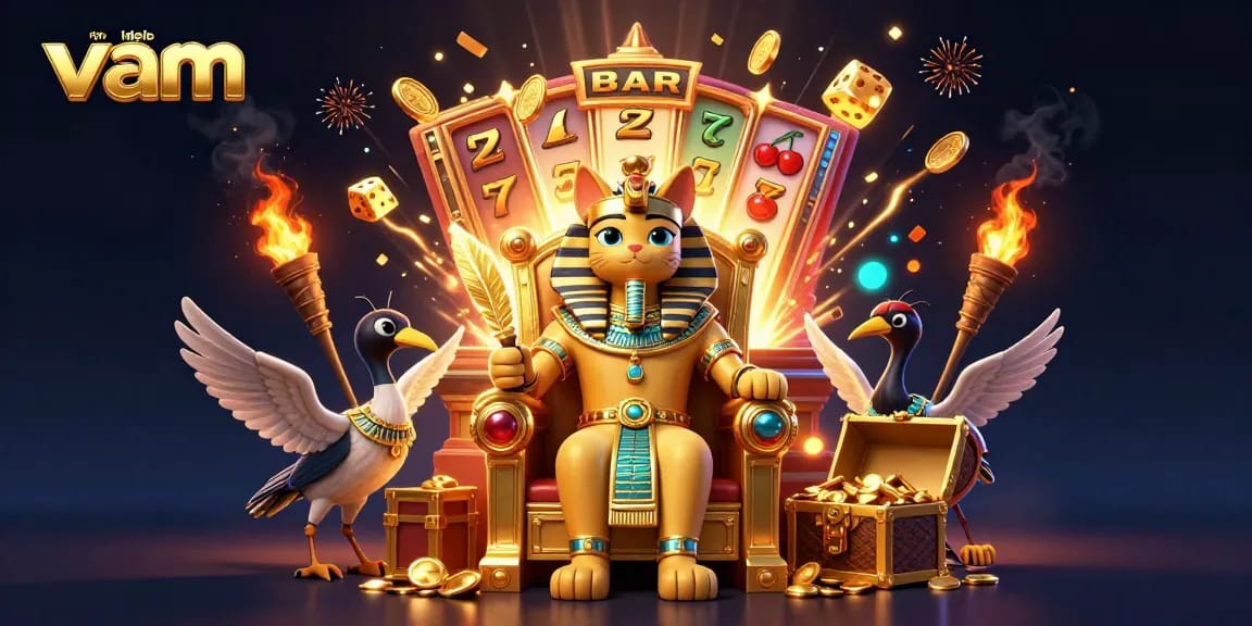 Win big with link vào vmax at the vibrant online casino, featuring engaging characters and rich gaming elements.