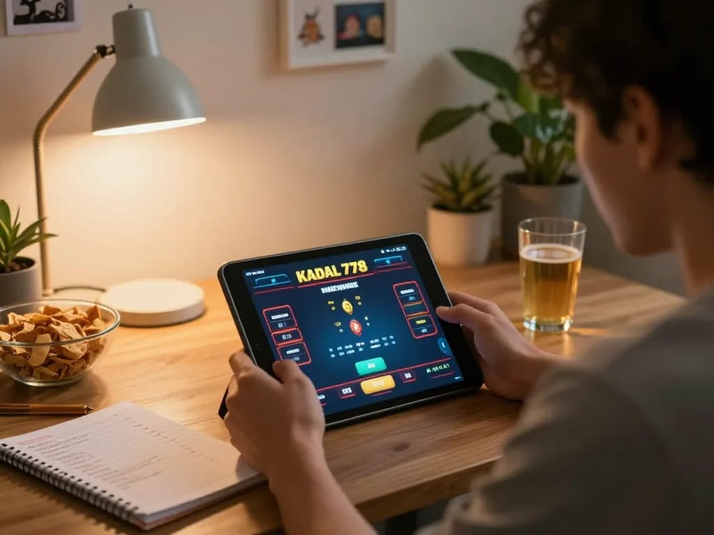 KADAL 778 online gaming setup showing intense action with betting strategies.