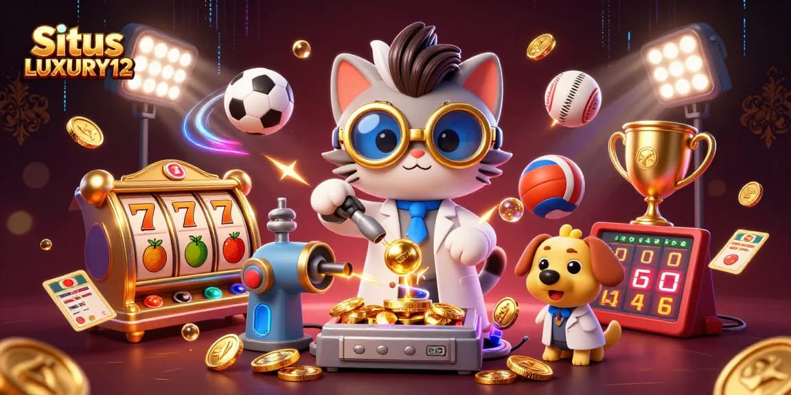 Engage with Situs LUXURY12 by spinning slot reels and winning jackpots with dynamic gambling elements.