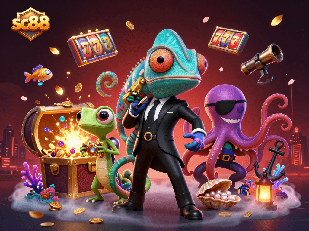Spin exciting slots with sc88's thrilling underwater adventure featuring dynamic gameplay elements.