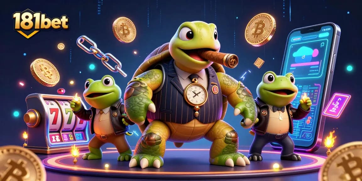 Engage with thrilling gameplay at 181bet, featuring a lively casino scene and dynamic characters.