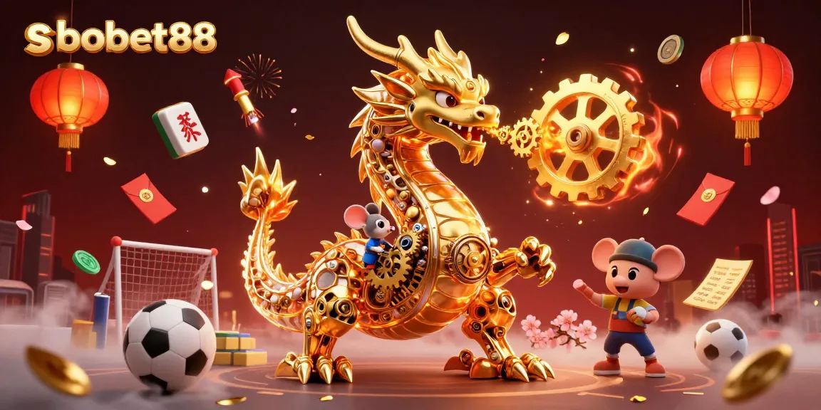 Experience sbobet88 with thrilling sports betting, lively dragon action, and vibrant gaming symbols.