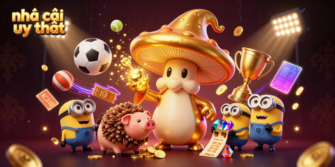 Experience the thrill of nhà cái uy tín with enchanting magical characters and dynamic sports elements.