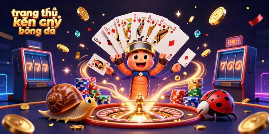 Experience the thrilling action on trang chủ kết quả bóng đá with a vibrant 3D casino scene filled with energy and excitement.