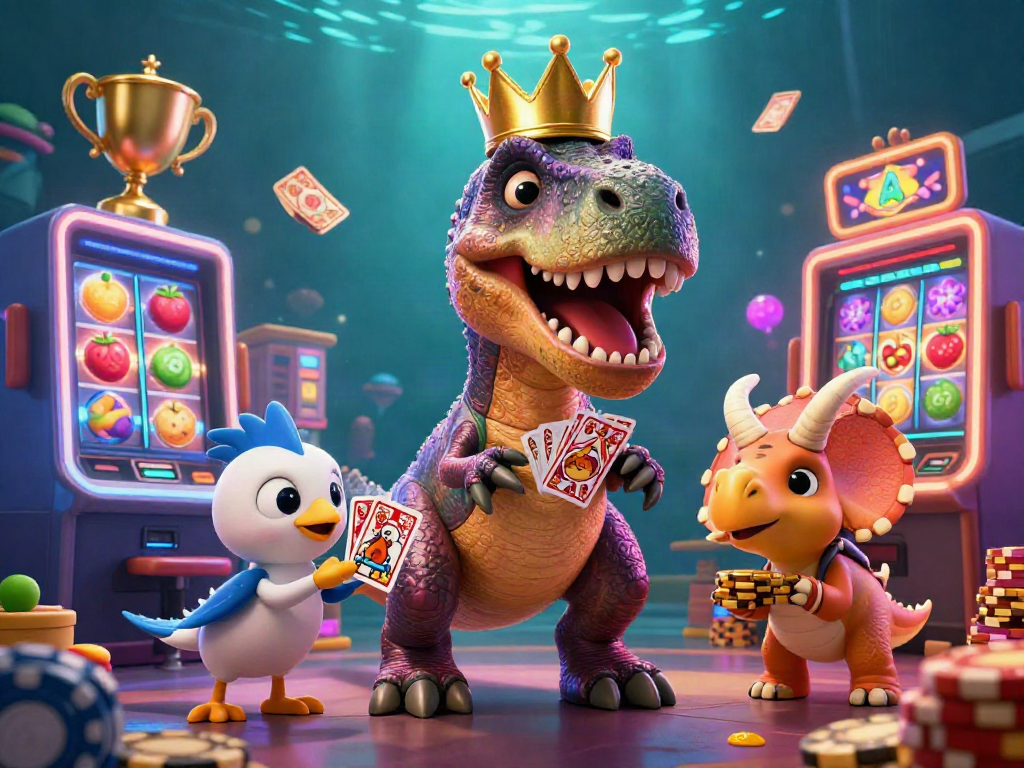 Experience exciting gaming with Game Bài Đổi Thưởng Fyi featuring engaging characters and dynamic casino elements.