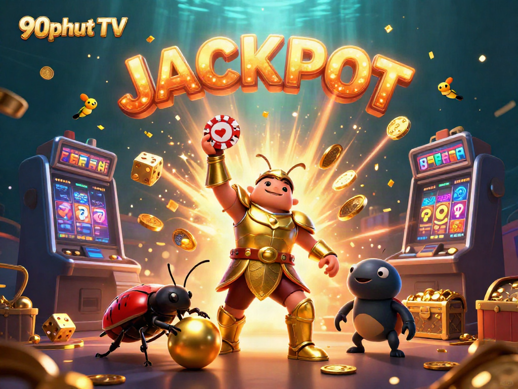 Experience thrilling wins at 90phut TV, where vibrant casino elements come alive!