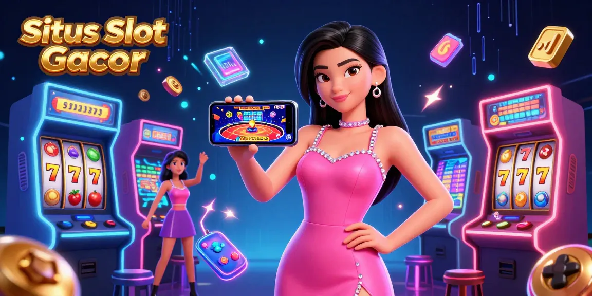 Experience the excitement of Situs Slot Gacor with vibrant arcade elements and modern casino themes.