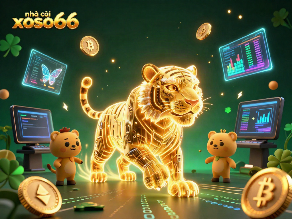 Engage in thrilling online gaming with nhà cái xoso66 in a vibrant digital casino setting.