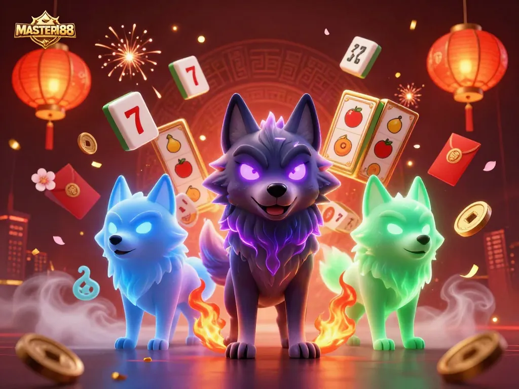 Engage in thrilling gameplay at MASTER188 with dynamic characters and rich casino elements.