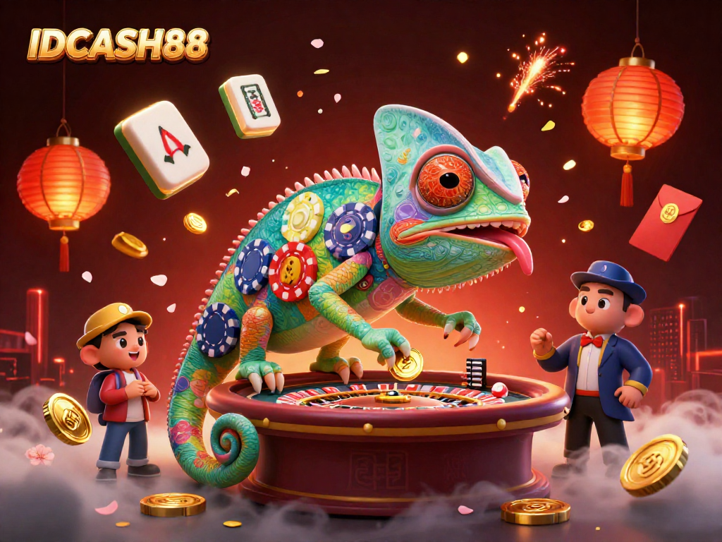 Play at IDCASH88 with exciting 3D animated characters and a vibrant casino atmosphere.