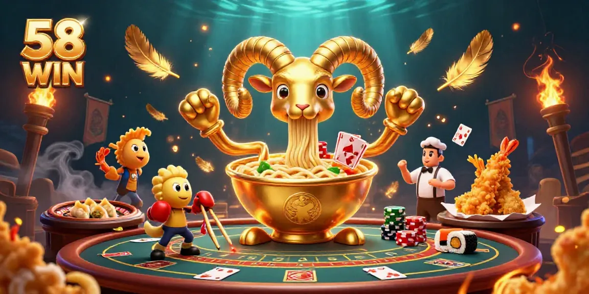 Experience thrilling gaming action at 58 WIN with dynamic characters in a vibrant live casino.
