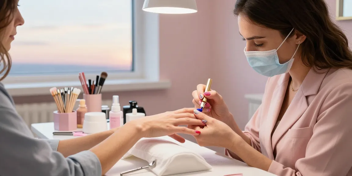 Paradise Nail Beauty offers luxurious manicure services in a clean, elegant salon with disposable tools for hygiene.
