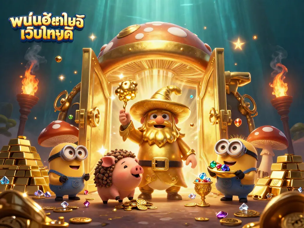 สนุกกับประสบการณ์พนันออนไลน์ เว็บไหนดี ด้วยตุ๊กตาสารพัดมั่งคั่งและขุมทรัพย์ที่ระยิบระยับ