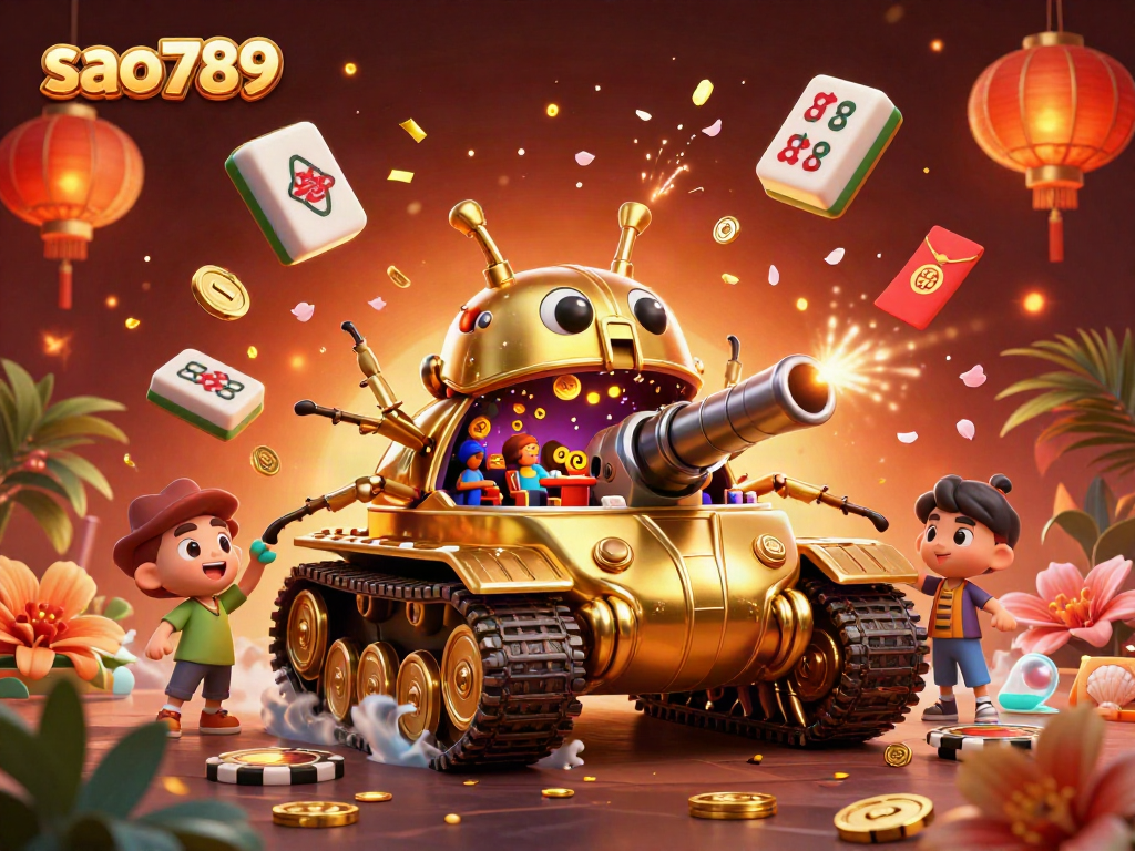 Experience the thrill of gaming with sao789's engaging casino scenes featuring dynamic elements and vibrant colors.