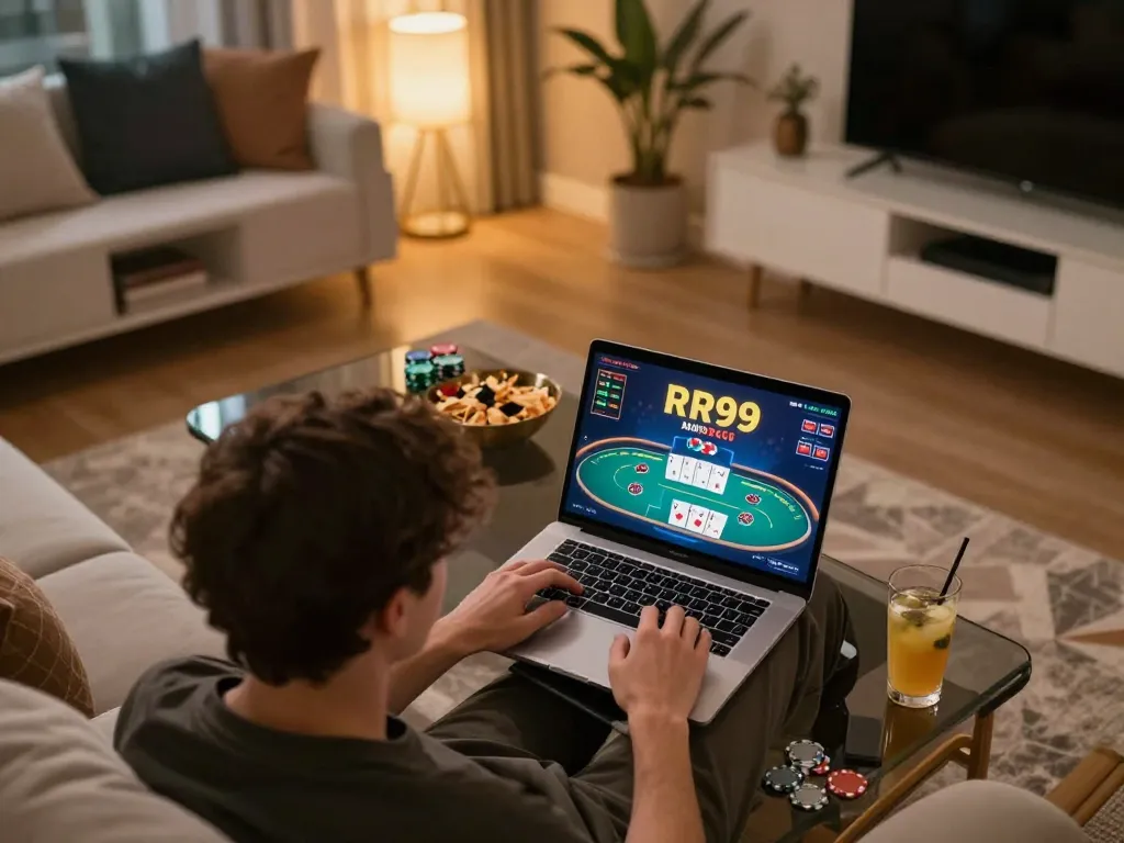 Experience immersive online gambling at RR99 with live dealer games and interactive features