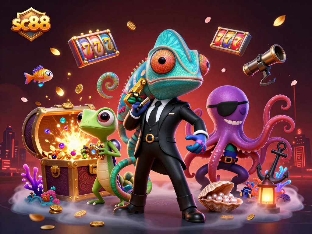 Spin exciting slots with sc88's thrilling underwater adventure featuring dynamic gameplay elements.