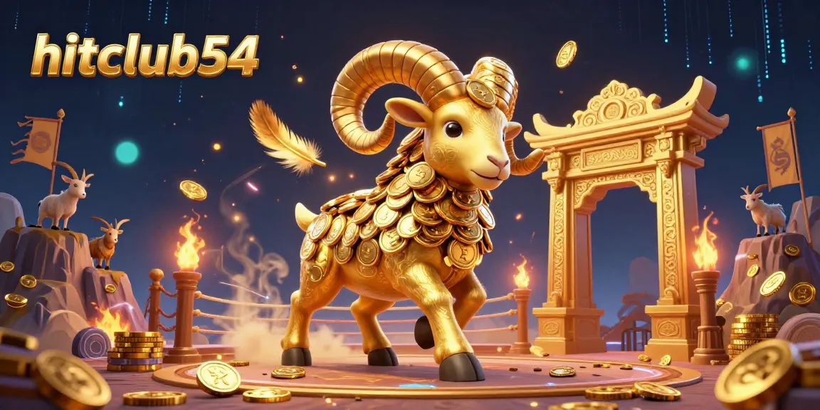 Experience the thrill of hitclub54 in a vibrant casino setting with dynamic characters and gambling elements.