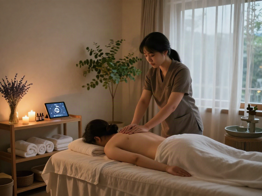 Experience a professional 안양출장마사지 in a serene spa setting with calming ambiance and expert touch.