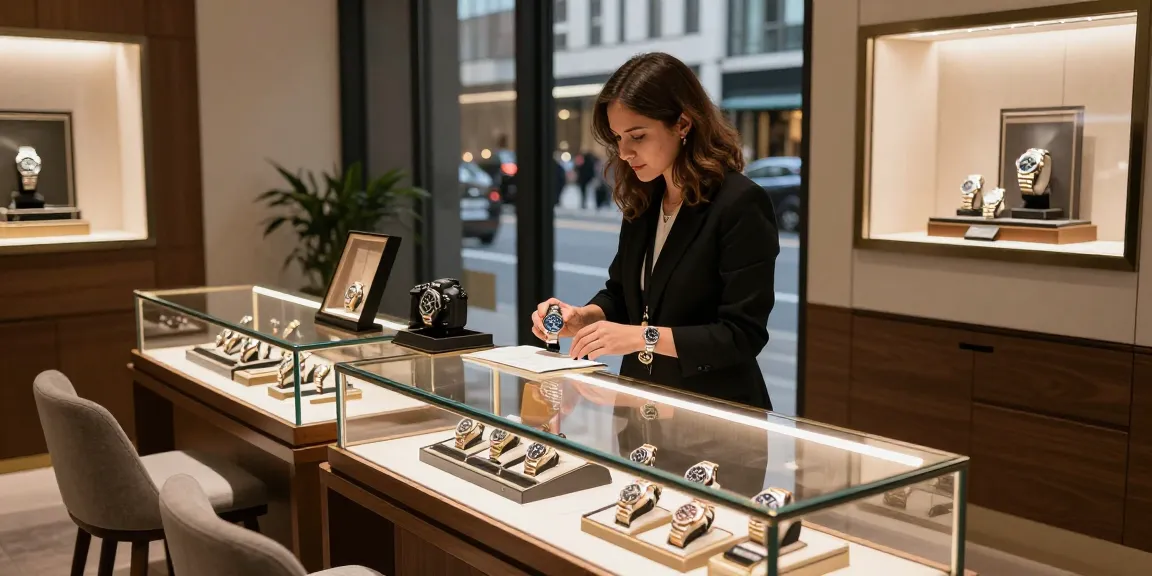 Explore a range of stunning rolex super clone watches in a luxury boutique setting.