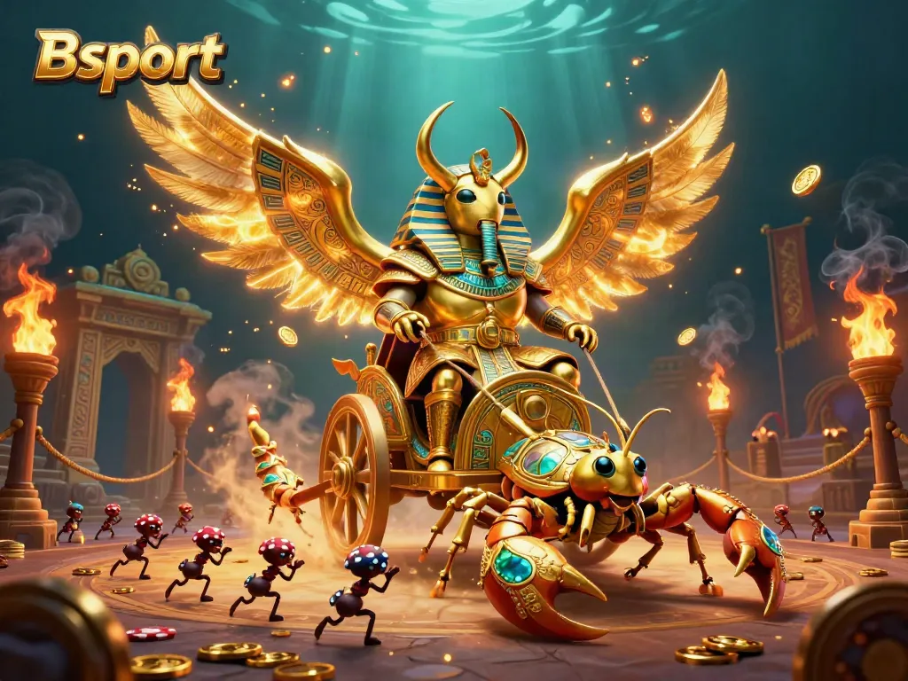 Experience exhilarating moments betting on Bsport with dynamic casino characters in a vibrant 3D illustration.