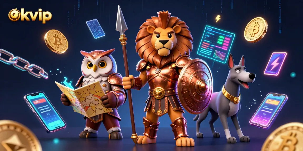 Engaging with okvip through interactive casino experiences showcasing characters in an exciting digital environment