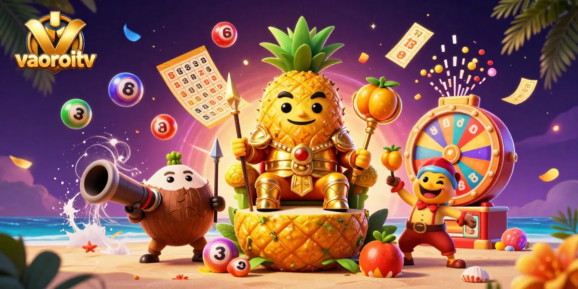 Watch vaoroitv's vibrant casino scene with golden characters and dynamic winning elements.