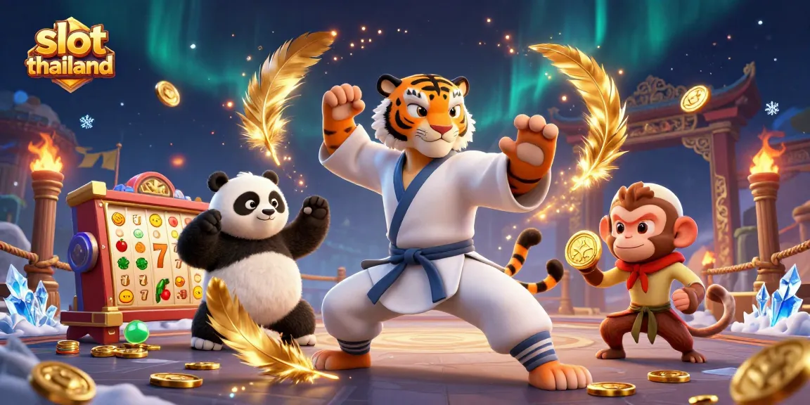 Engage with exciting slot thailand games featuring tiger masters, pandas, and golden medals