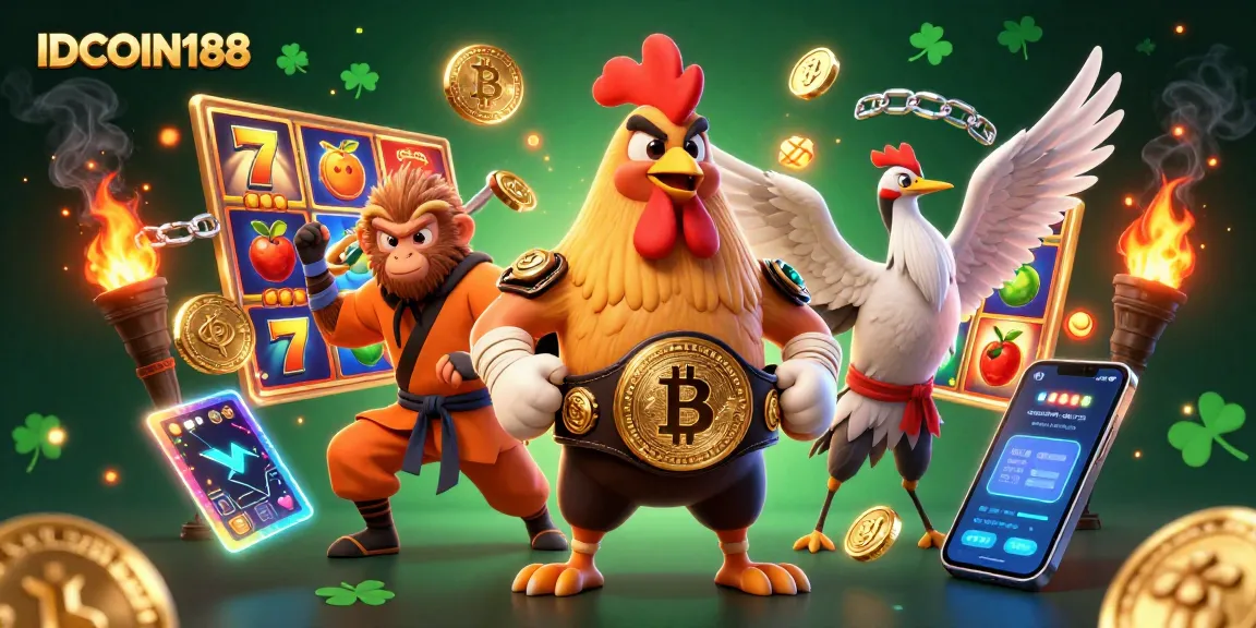 IDCOIN188 brings exciting slot gaming experiences with legendary characters and vibrant elements.