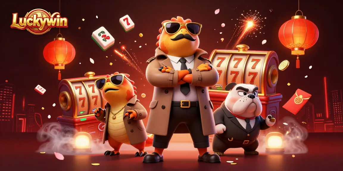 Experience the thrills at Luckywin with raptors sneaking into a VIP casino lounge.